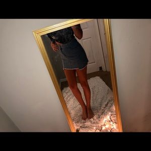 SUPER cute jean skirt!!🔥🔥